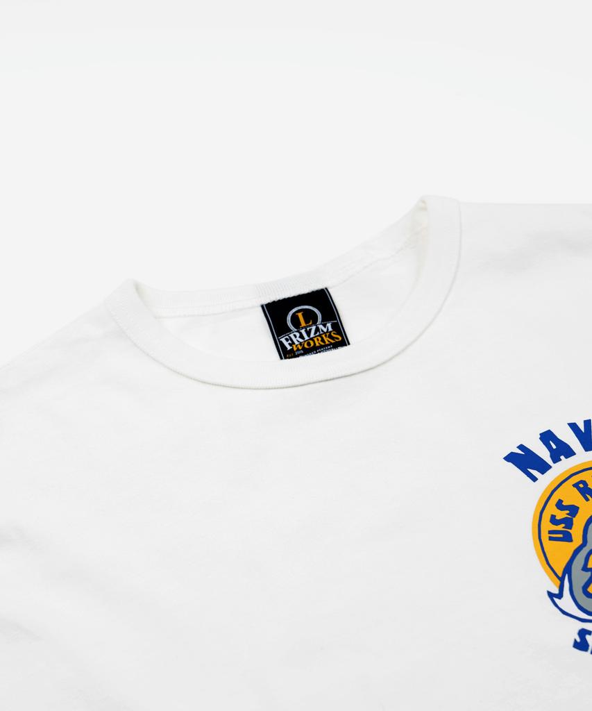 FRIZMWORKS Uss Requin L/S Tee _ White