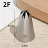 Food Grade Stainless Steel Piping Tip Large Pastry Nozzles Icing Piping Tips Cream Rose Cake Decorating Cupcak KitchenBakingTool