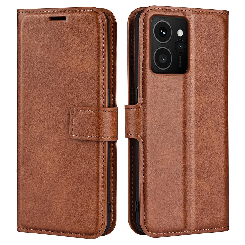 For HMD Skyline Stand Case Anti-Scratch Calf Texture Leather Phone Cover