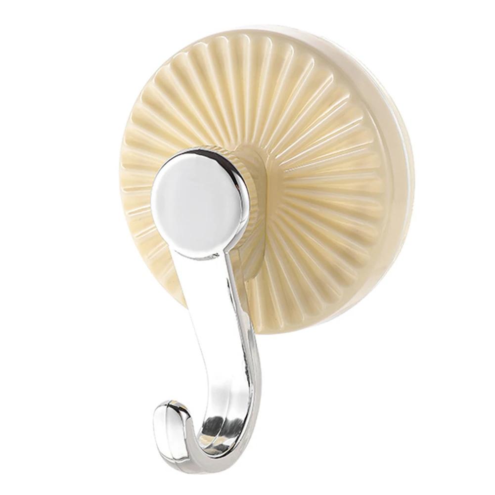 Suction Cup Hook Kitchen Wall Hook No Punching Nail Free Hanger Reusable Waterproof Shower Hook Towel Bath Ceiling Hook