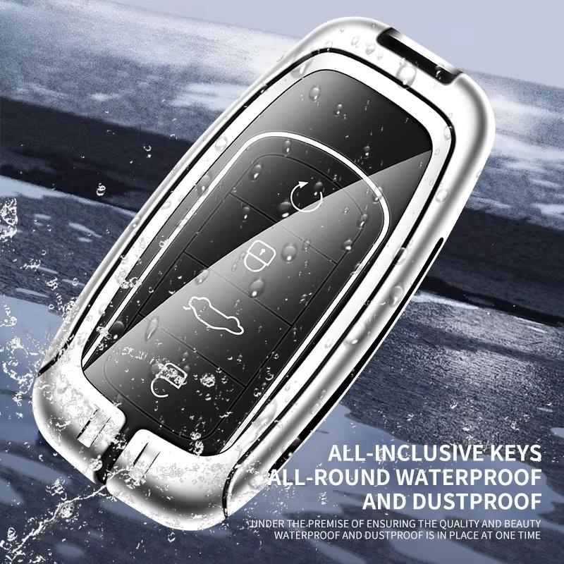 Car Key Cover Case Key Bag Shell Holder Protector Fob for Chery Jaecoo J7 J8 7 Tiggo 8plus 8 5 Plus 7pro Max Omoda 5 C5 Arrizo