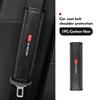Leather Car Seat Belt Shoulder Protector Seat Belt Cover For KIA Sportage Rio Ceed Niro Soul Stonic Picanto ProceedEY1 