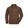 James and Nicholson Mens Full Zip Fleece Jacket