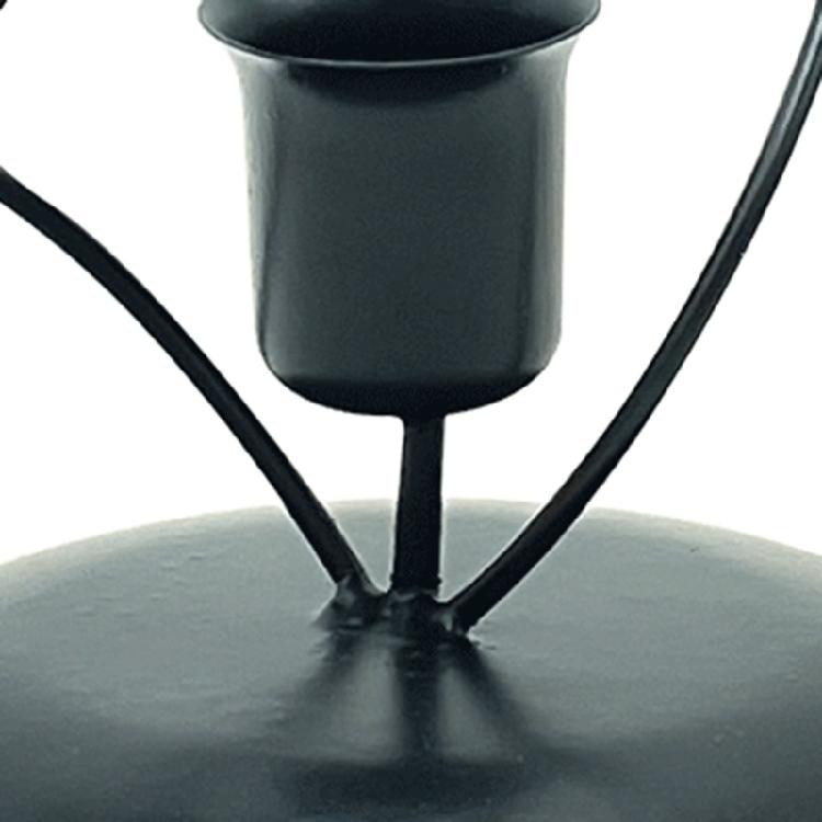 Wrought Iron Pillar Candle Holder Candlestick Metal Candle Holder Candelabrate