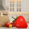 Extra Large Simulation Strawberry Fake Fruit Decorative Artificial Lifelike Photo Prop for Party Home Kitchen Display