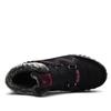 Leather Men Boots Winter with Fur Warm Snow Winter Work Casual Shoes Sneakers High Top Ankle Boots