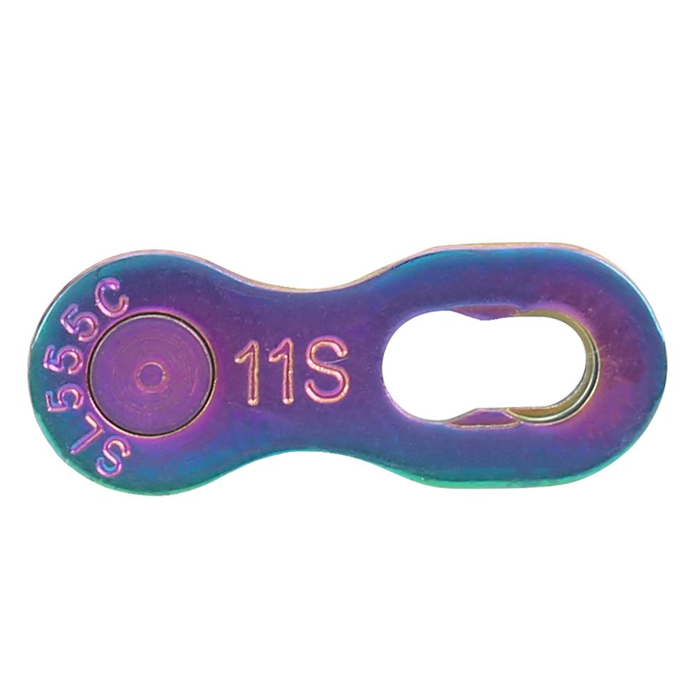 4Pair Steel Bike Bicycle 11Speed Chain Missing Link Connector Parts Cycling Accessorycolorful