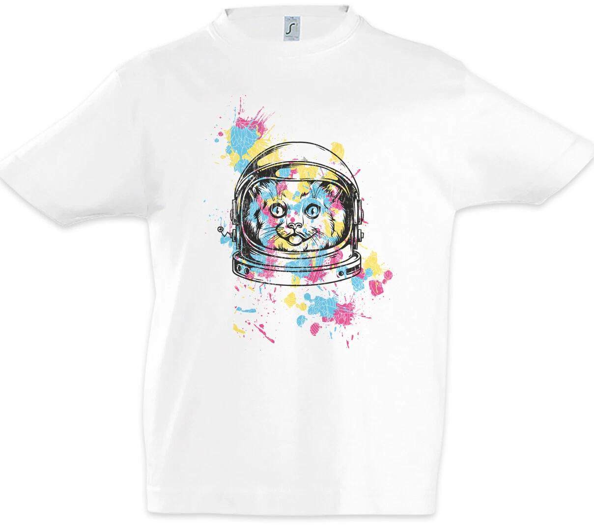 Space Cat II Kids Boys kids boys T-Shirt Astronaut Cat Cats Love Space Space 120