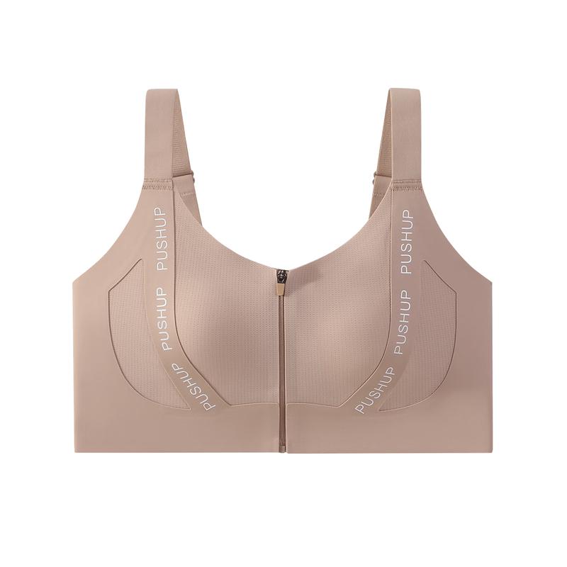 YOUKESHU Women s Breathable Wireless Sports Bra L