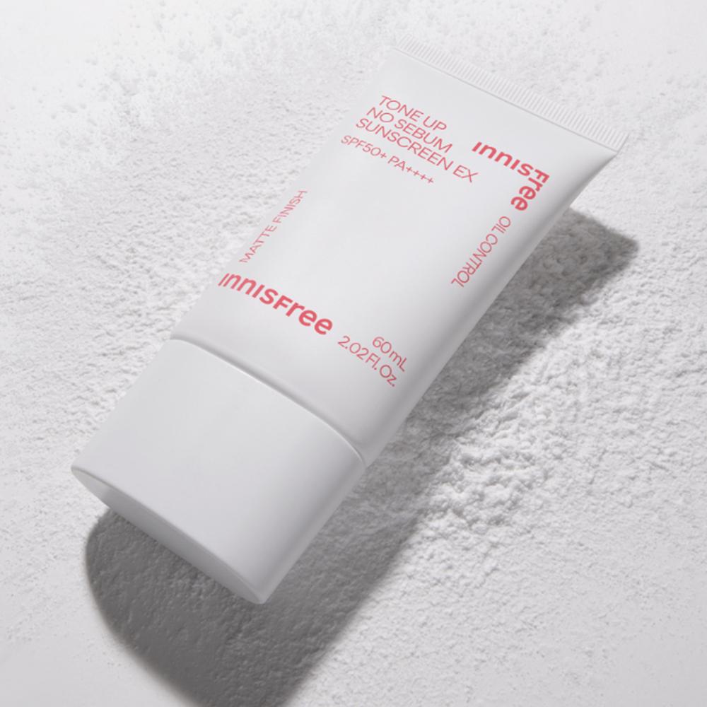 Innisfree Tone Up No Sebum Sunscreen EX 60ml (SPF50+/PA++++)
