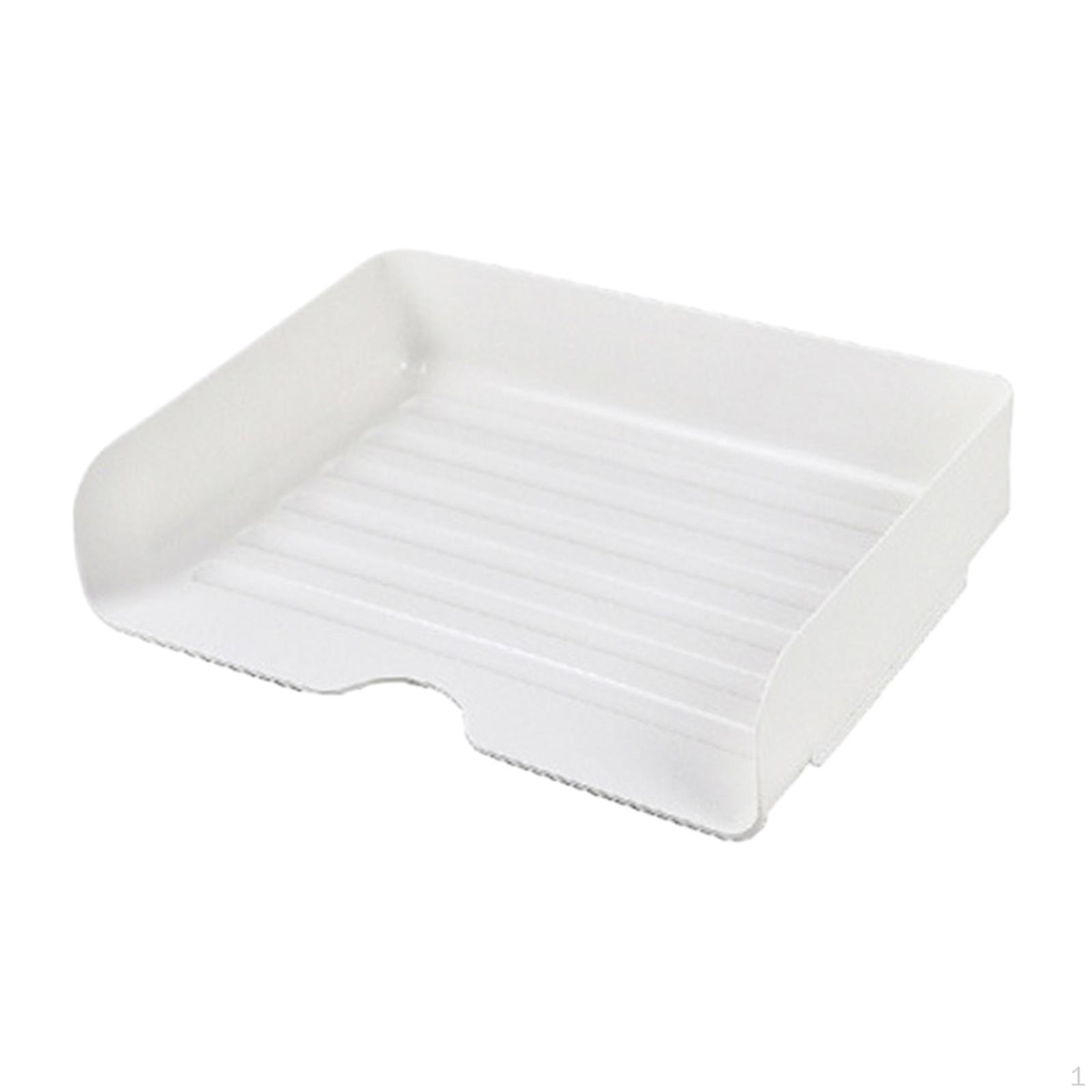 Stackable Document Organizer File Paper Holder Desk Accessories Desktop Letter White 890₽