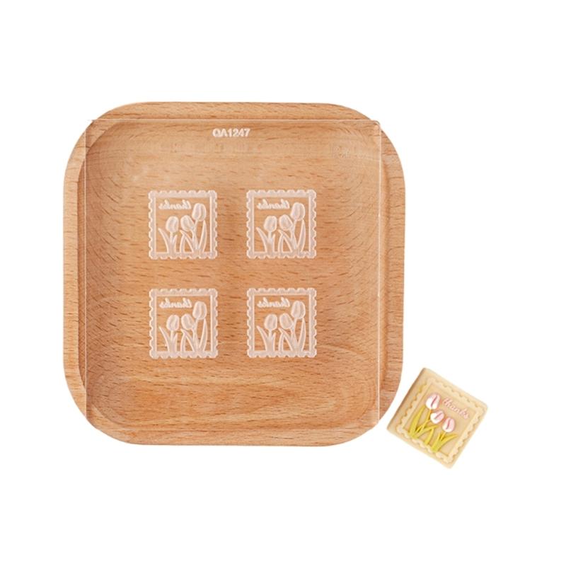 Plastic Cookie Molds Creative Biscuit Cutter Mothers' Day Theme Cookie Molds Bakings Tool Suitable for Mothers' Day