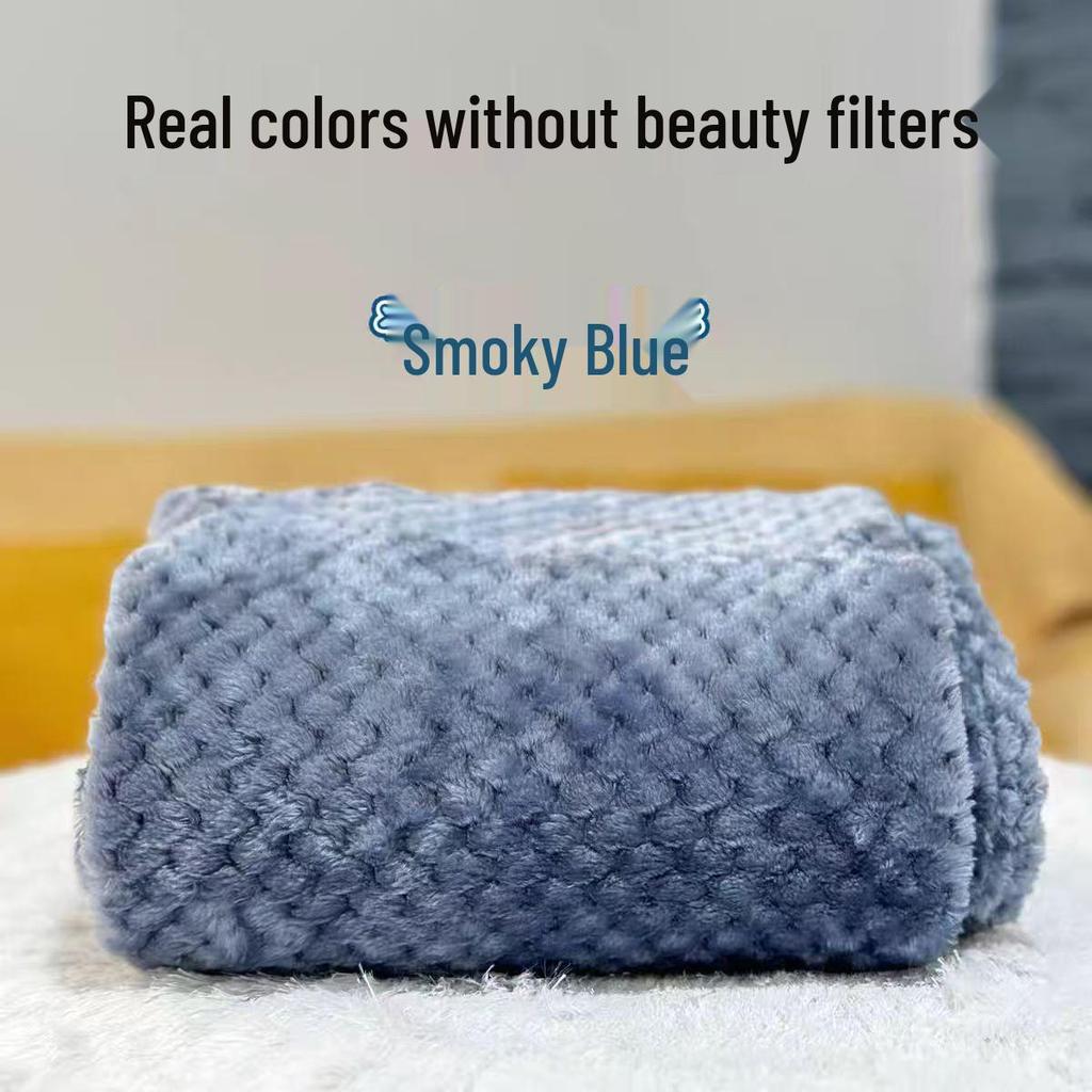 Verdickte Korallenfleece Haustierdecke - Schlafunterlage für Hunde & Katzen