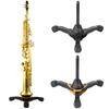 Flute Clarinet Stand Foldable Portable Tripod Holder Stand Flute Clarinet Oboe Soprano Saxophone Wind Instrument Base