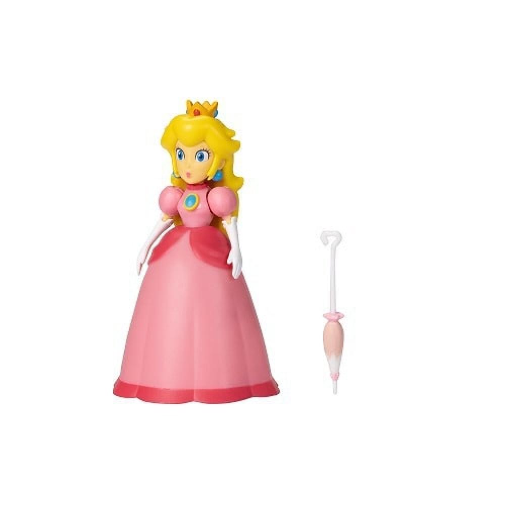 Sanei Trading Fcp 004 Super Mario Figurensammlung Plus Pfirsichschirm Enthalten [bemalte Actionfigur Gesamthöhe ca.. 114 mm]