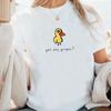 Got Any Grapes T Shirt Funny Duck Short Sleeve Tshirts Duck Song Tee Casual Round Neck Printed Short Sleeve T-shirts Clothing