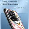 For Xiaomi Redmi Note 14 5G Case Butterfly Pattern TPU+Tempered Glass Protective Phone Cover