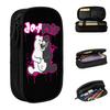 Danganronpa Monokuma Despair Pencil Cases New Pen Holder Bag Student Big Capacity School Supplies Zipper Pencilcases