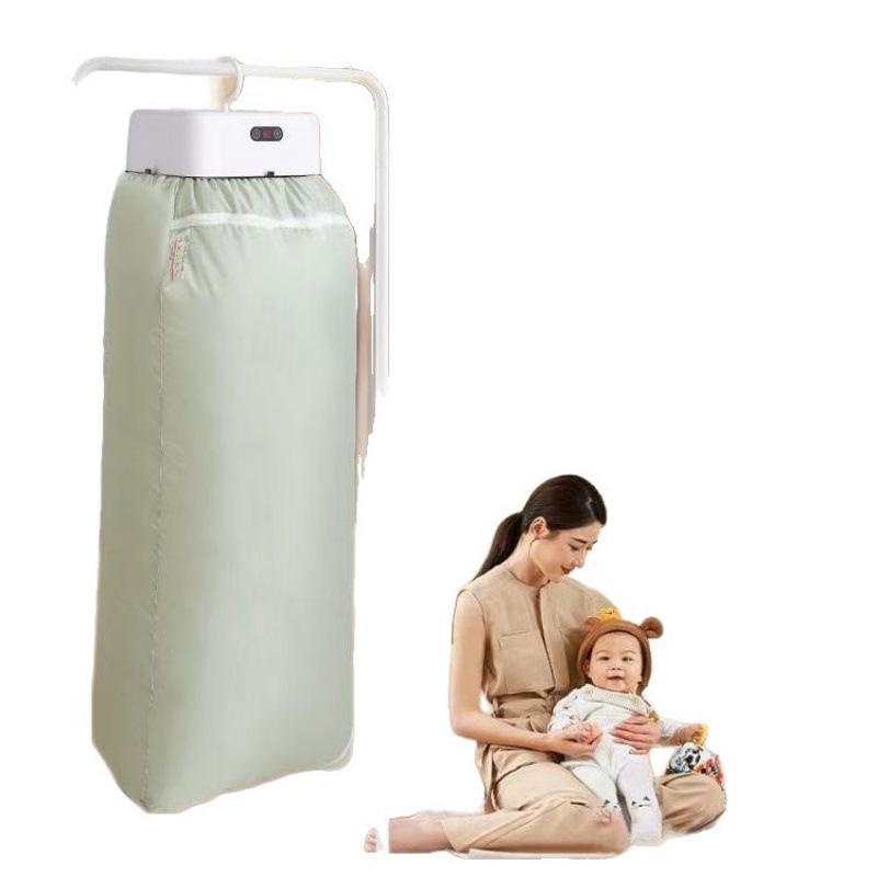 Portable Foldable Clothes Drying Cabinet - Compact Travel Dryer Machine Set