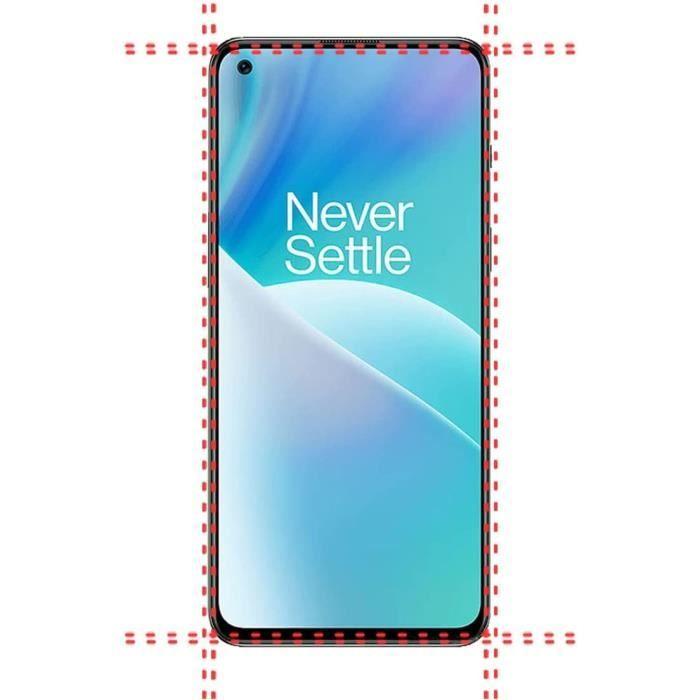 Film Vitre Protection Ecran - Phonillico - OnePlus Nord 2T - Pack de 2 - Verre Trempé - Résistant aux rayures