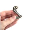 2Pcs 3D Metal Cobra Logo 3D Car Side Fender Emblem Badge Sticker Motorcycle Personalized Modification for All Models Decoration Car Accessories