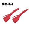 2-in-1 Egg Spatula Tongs  Cooking Utensils Kitchen Accessories Pancake Cooking Machine Flip Pliers Nylon Clip Gadget Tools
