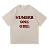 Rosé New Album Number One Girl Same T Shirt Menwomen Clothing Harajuku Tops Y2k High Quality Suitable For Both Men And Women