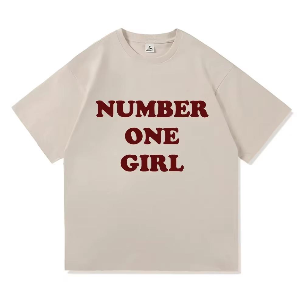 Rosé New Album Number One Girl Same T Shirt Menwomen Clothing Harajuku Tops Y2k High Quality Suitable For Both Men And Women