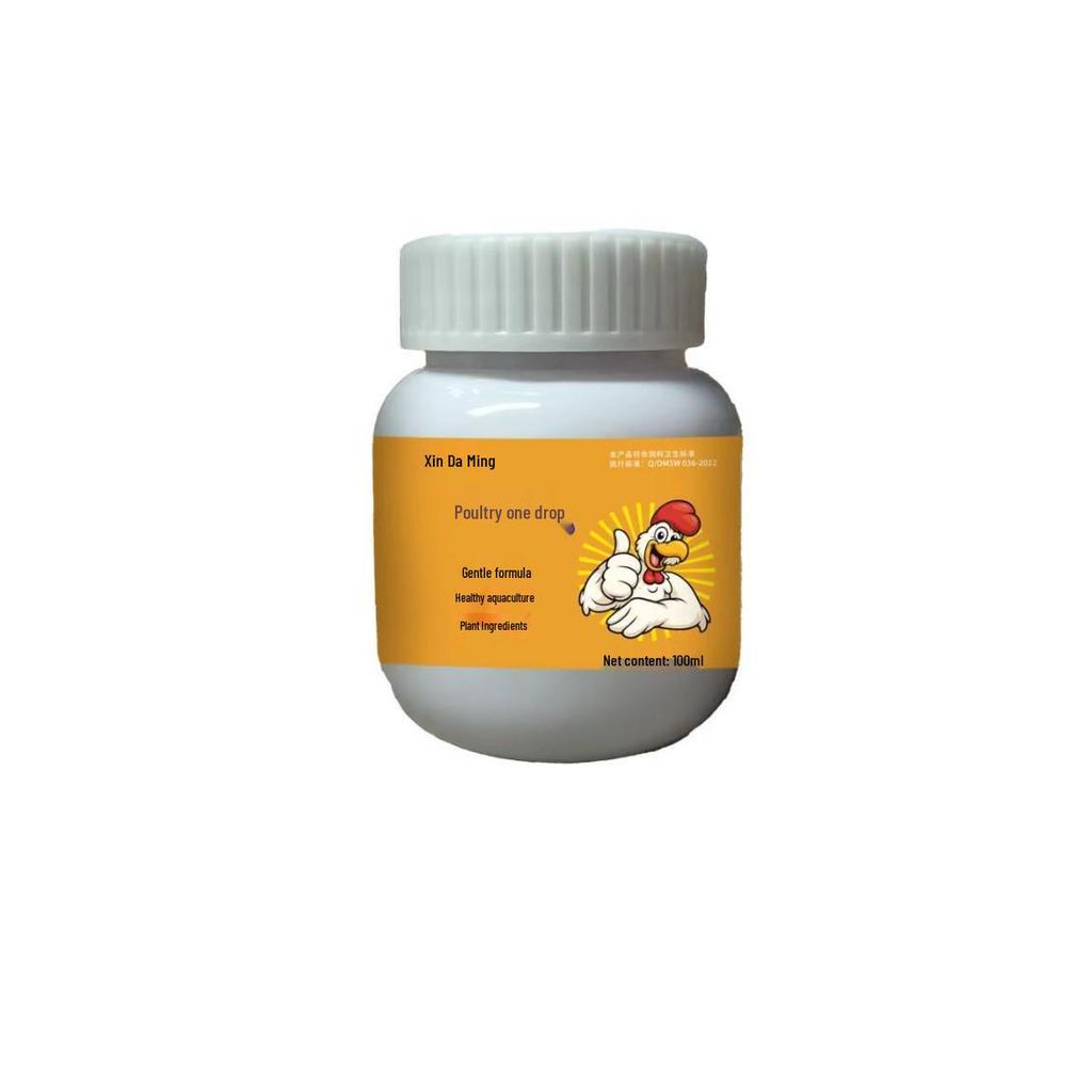 Xinda Mingqin Poultry Oral Liquid 100ml: Chicken, Duck, Bird Supplement