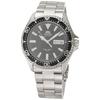 Orient RA-AA0001B Men's Kamasu Stainless Steel Black Bezel Black Dial Automatic Dive Watch, Dive Watch.
