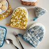 Home Use Heat Resistant Oven Mitts Cotton and Linen Microwave Safe Kitchen Gloves for Air Fryer Cooking Tasks