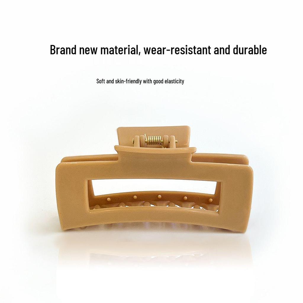 High-End Soft Silicone Shark Hair Clip for Women - No-Slip, Gentle On Hair, Perfect for Updos