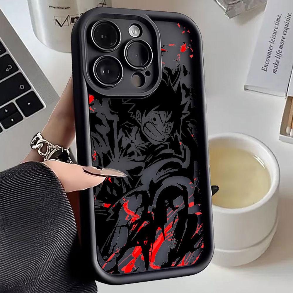 One P-Piece GEAR 5 Luffys ZoroS Phone Case For Xiaomi 15 15T 17 14 14T 8 11 12 12T 13 PRO MAX LITE 5GNE TPU Case DIY Shell Cover