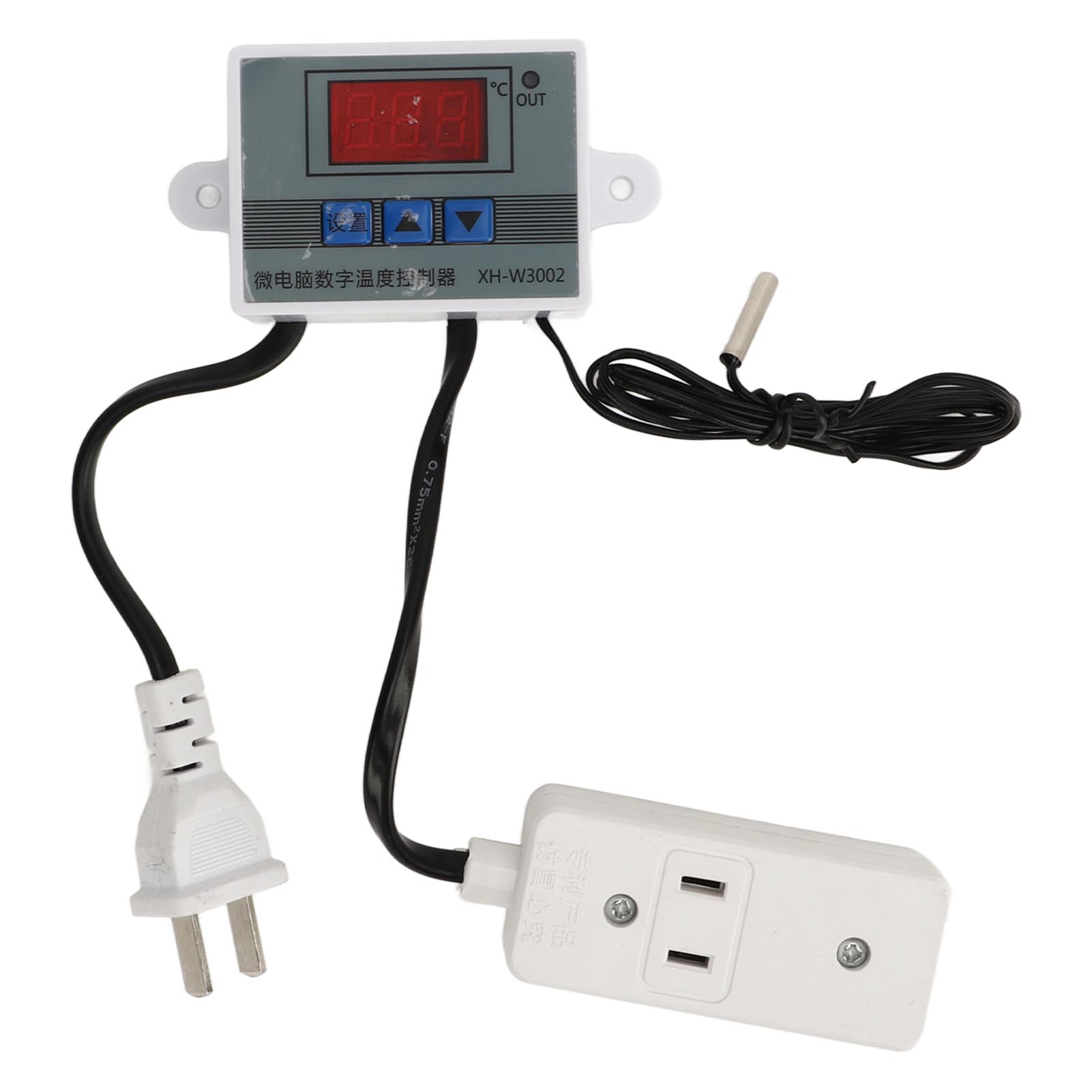 

Digital Temperature Controller Thermostat Switch 1500W 0.1 celsius High Accuracy