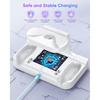 Charging Dock for Meta Quest 3 & Quest 3S, Fast Charging Station for Oculus Quest 3S/Quest 3 Accessories with RGB Light, Stand for VR Heatset with 2