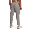 Under Armour Solid Color Fleece Cuffed Training Knit Pants Men pants Gray 1379692-294