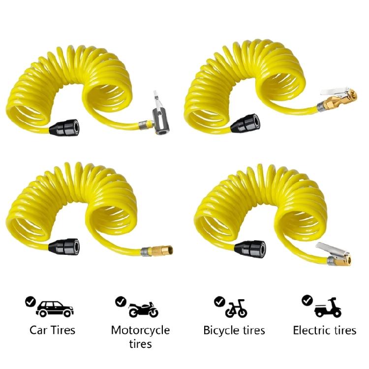 Reifenfüllschlauch Universal Verlängerungsschlauch Schwerlast Luftpumpe Anschluss