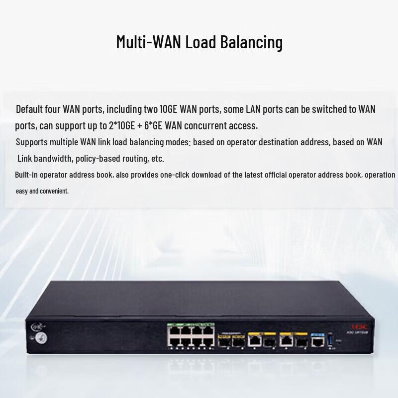 H3C UR7608 High-Performance Enterprise VPN Router (CN version)