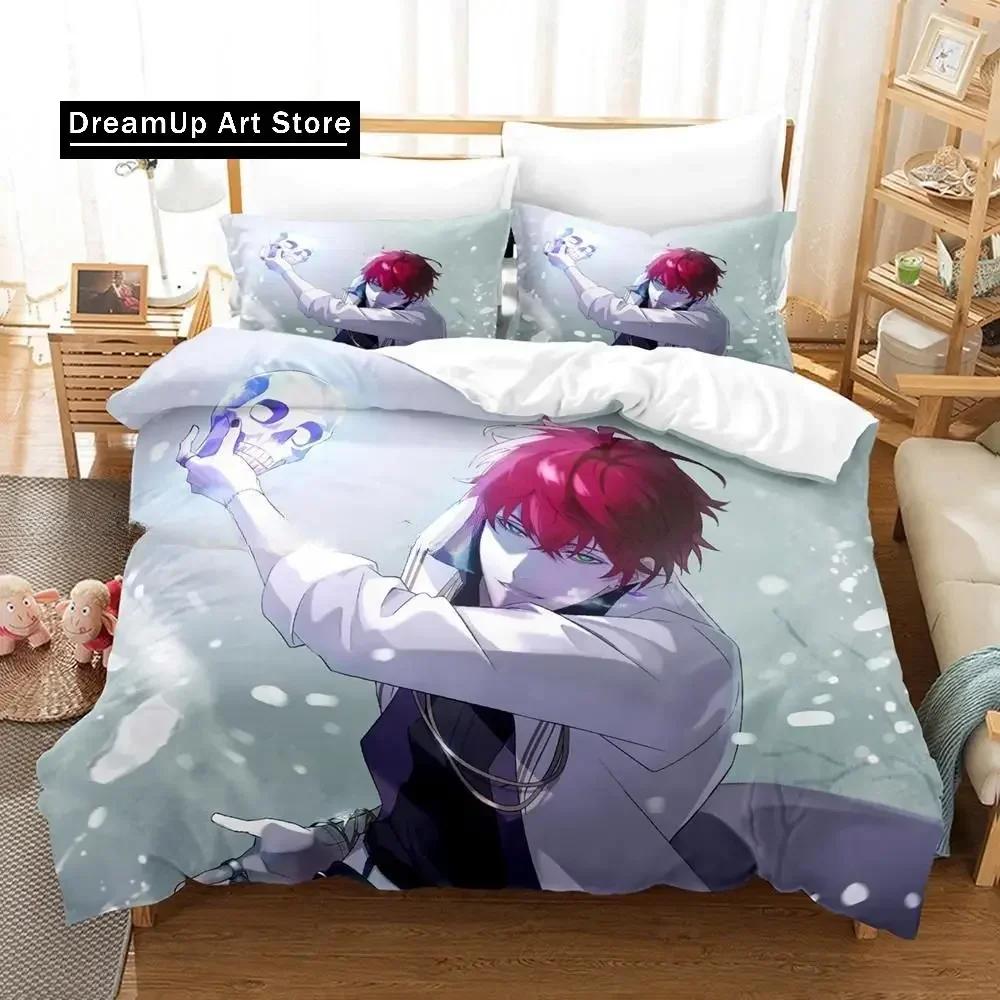 New Game Promise of Wizard Bedding Set Duvet Cover Comforter Bed Set Quilt Cover Pillowcase King Queen Twin Size Boys Girl Adult