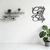 Individuelle Metall-Wandkunst Personalisierbares Schild Heimdekoration Weihnachts- Halloween-Geschenk