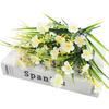 1pc Outdoor Artificial Flowers UV Resistant Fake Plant for Garden Yard Wedding Decor Spring Summer Shrub Plastic Flowers