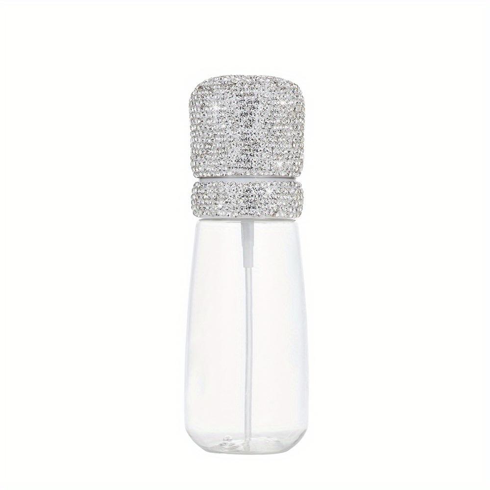 

Bling Diamond Spray Bottle Travel Mini Spray Bottles Refillable Fine Mist Cosmetic Liquid Container for Perfume Essential Oils белый