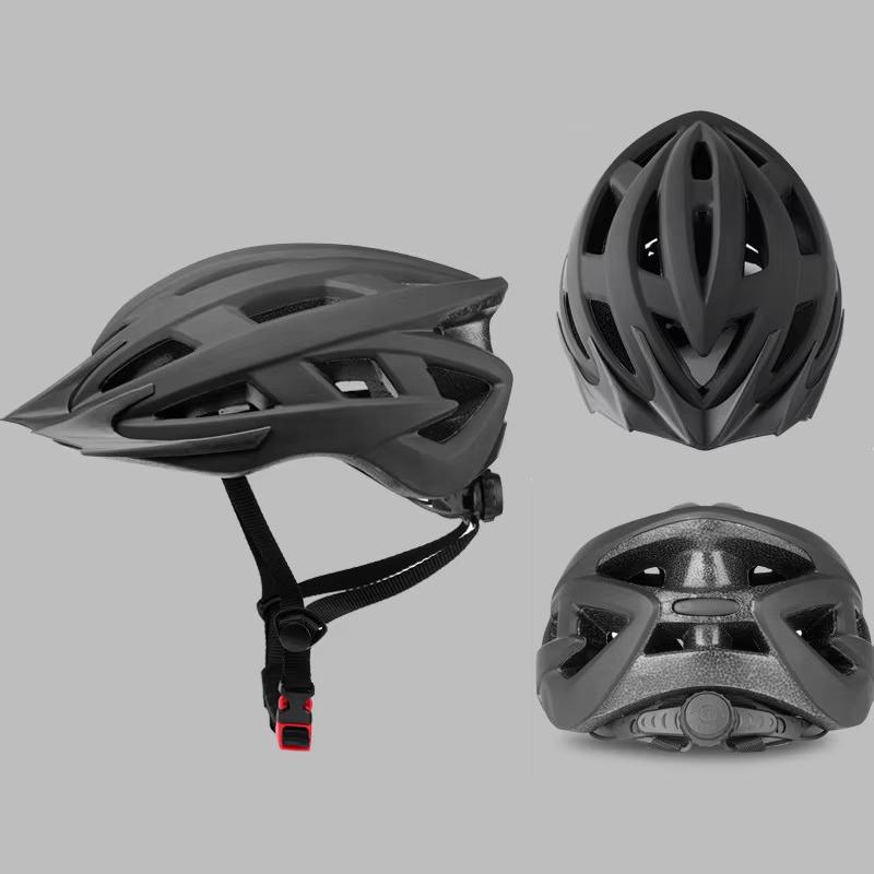 Adjustable Children s Safety Sport Helmet for Cycling Road Skating Skateboarding and Bicycle Riding Bike Helmet for Teenager L чёрный