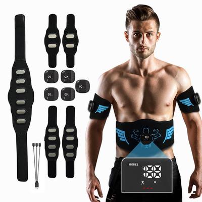 Ceinture EMS en tôle métallique pour les muscles abdominaux - Appareil d'exercice pour le fitness et la combustion des graisses