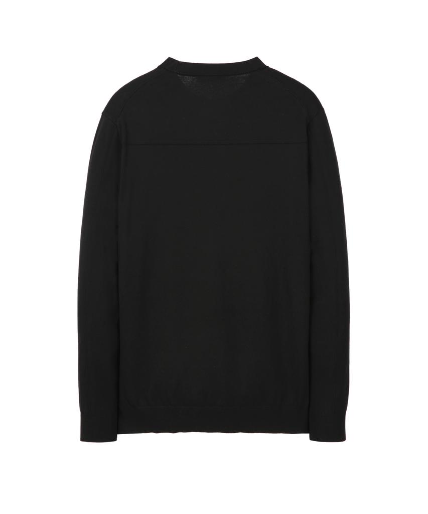 Jilseutyueoteunyuyogmaen Silky Crew Neck Knit - Black (Jnsw6A210Bk)