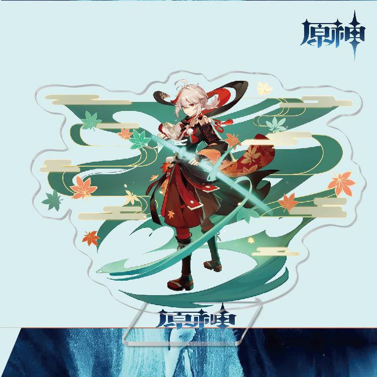 Game Anime Model Open World Impact Acrylic Cosplay Character Stand Painted Desk Decor Ornament Gift 15cm