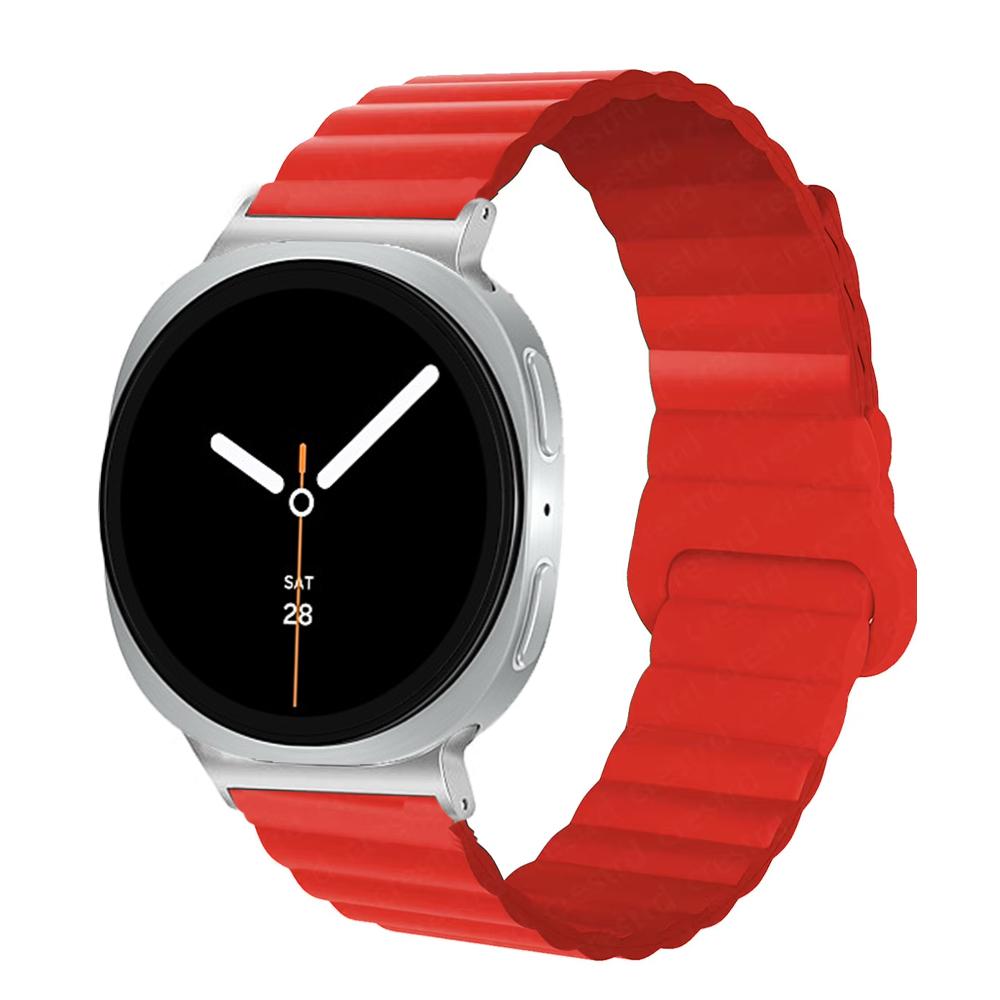 Magnetic Band For Samsung Galaxy watch 8/8 classic/ultra 44mm 40mm 46mm 47mm Silicone wrist bracelet correa Galaxy watch8 Strap