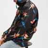 Levis Floral Print Hooded Jacket Men Jackets Black 56568-0004