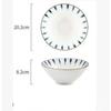 Japanese-style Ceramic Tableware Big Soup Bowl Household Large Ramen Bowl Bucket Hat Trumpet Bowl