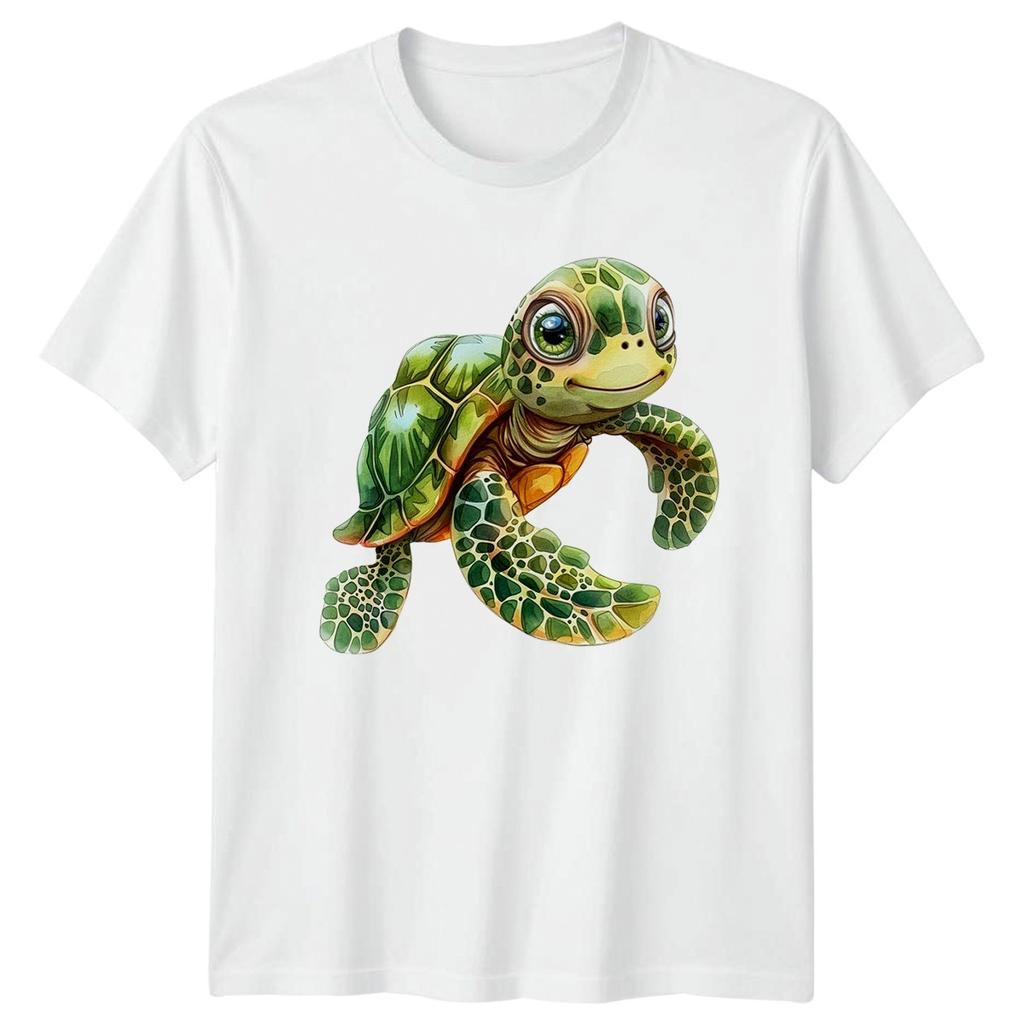 Cute Sea Turtle TShirt Ocean Life Birthday Gift For Him And Her